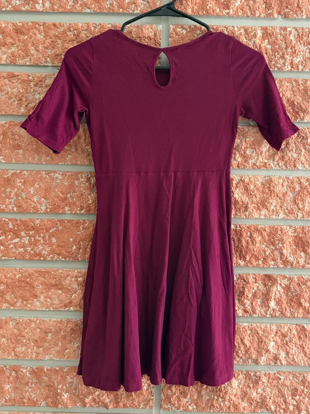 Old Navy Burgundy 'Fearless 01' Fit & Flare Dress